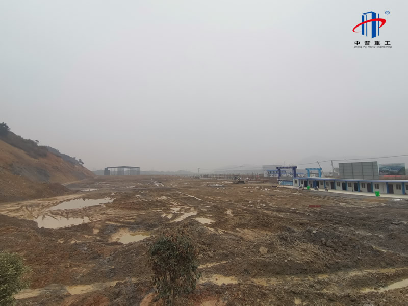 中普重工建设湖北省黄石年产3万吨件现代机械加工项目